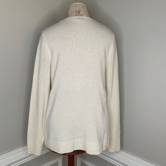 Vineyard Vines Women's Cashmere Lambswool Angora Cashmere Sweater Size S - Picture 4 of 8